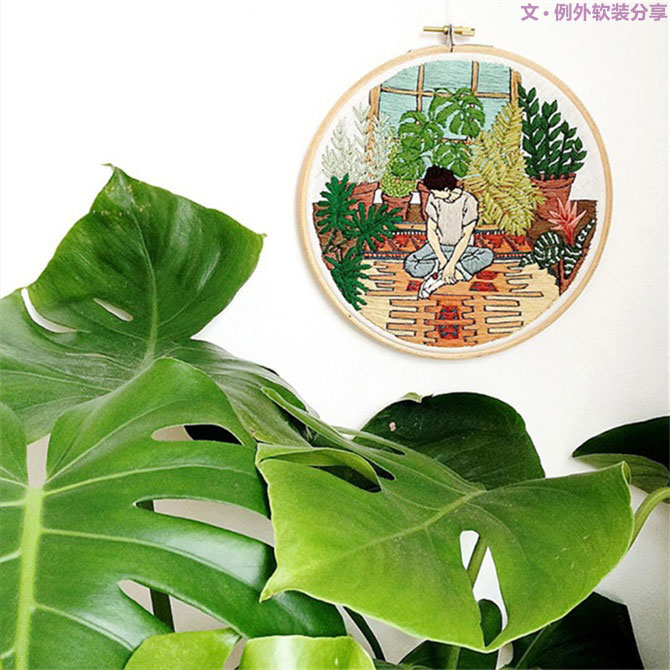 這樣的植物新玩法，你絕對沒見過，不看后悔！-別墅設(shè)計,軟裝設(shè)計,室內(nèi)設(shè)計,豪宅設(shè)計,深圳例外軟裝設(shè)計公司