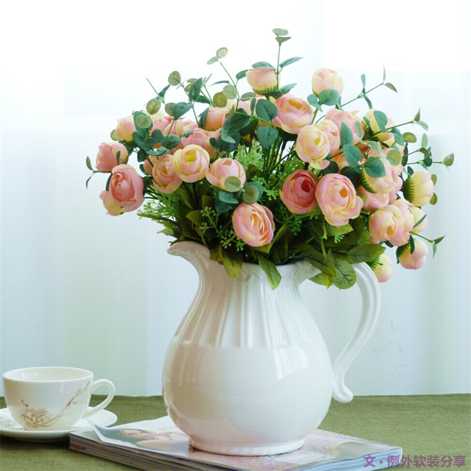 不會(huì)插花怎么了？這不是重點(diǎn)，反正這些花器插什么都美！-別墅設(shè)計(jì),軟裝設(shè)計(jì),室內(nèi)設(shè)計(jì),豪宅設(shè)計(jì),深圳例外軟裝設(shè)計(jì)公司