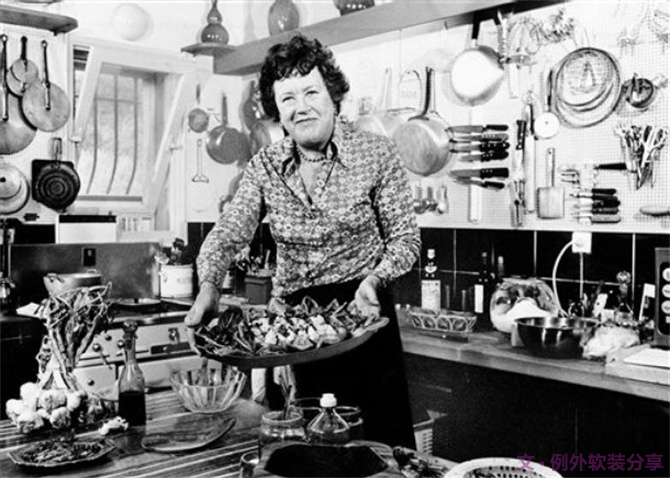 對于潔癖這件事，你們都應(yīng)該學(xué)學(xué)Julia Child-別墅設(shè)計,軟裝設(shè)計,室內(nèi)設(shè)計,豪宅設(shè)計,深圳例外軟裝設(shè)計公司